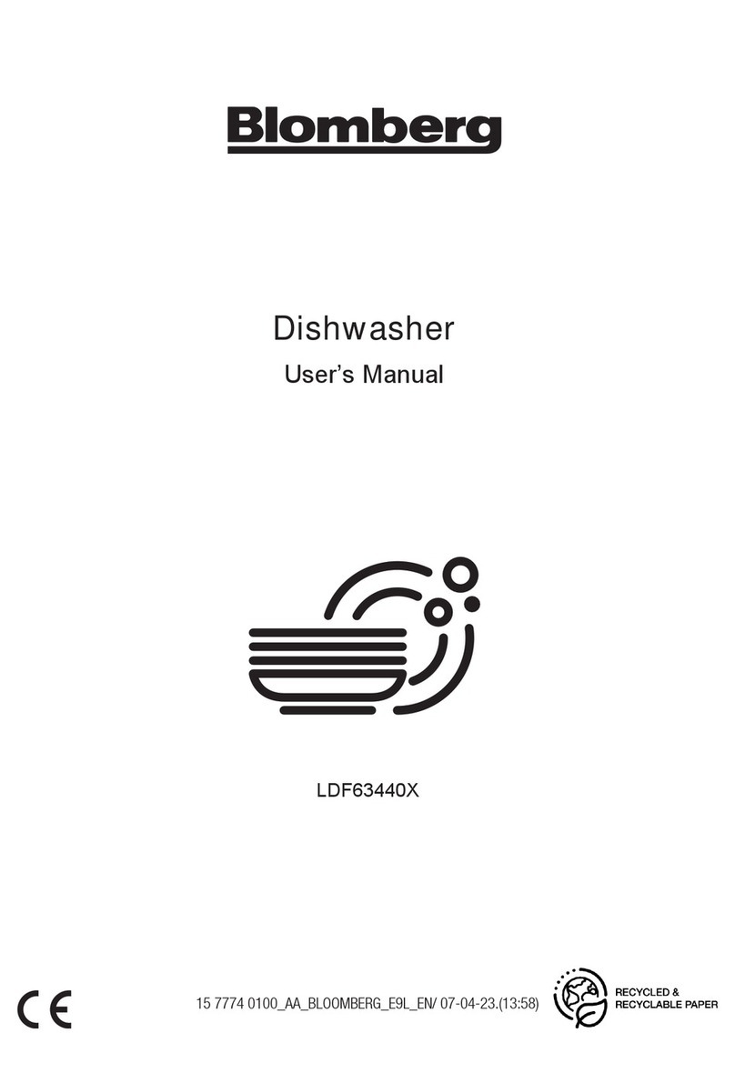 Blomberg LDF63440X User manual