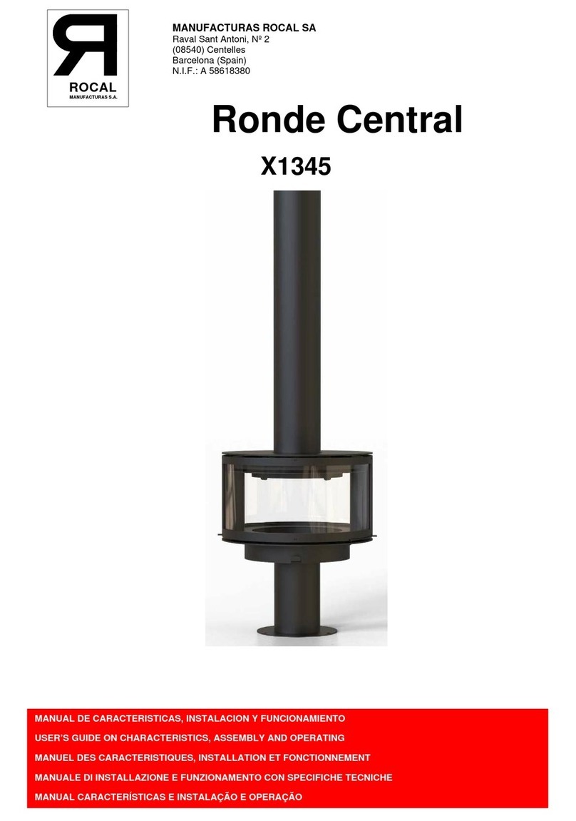 Rocal Ronde Central X1345 User manual