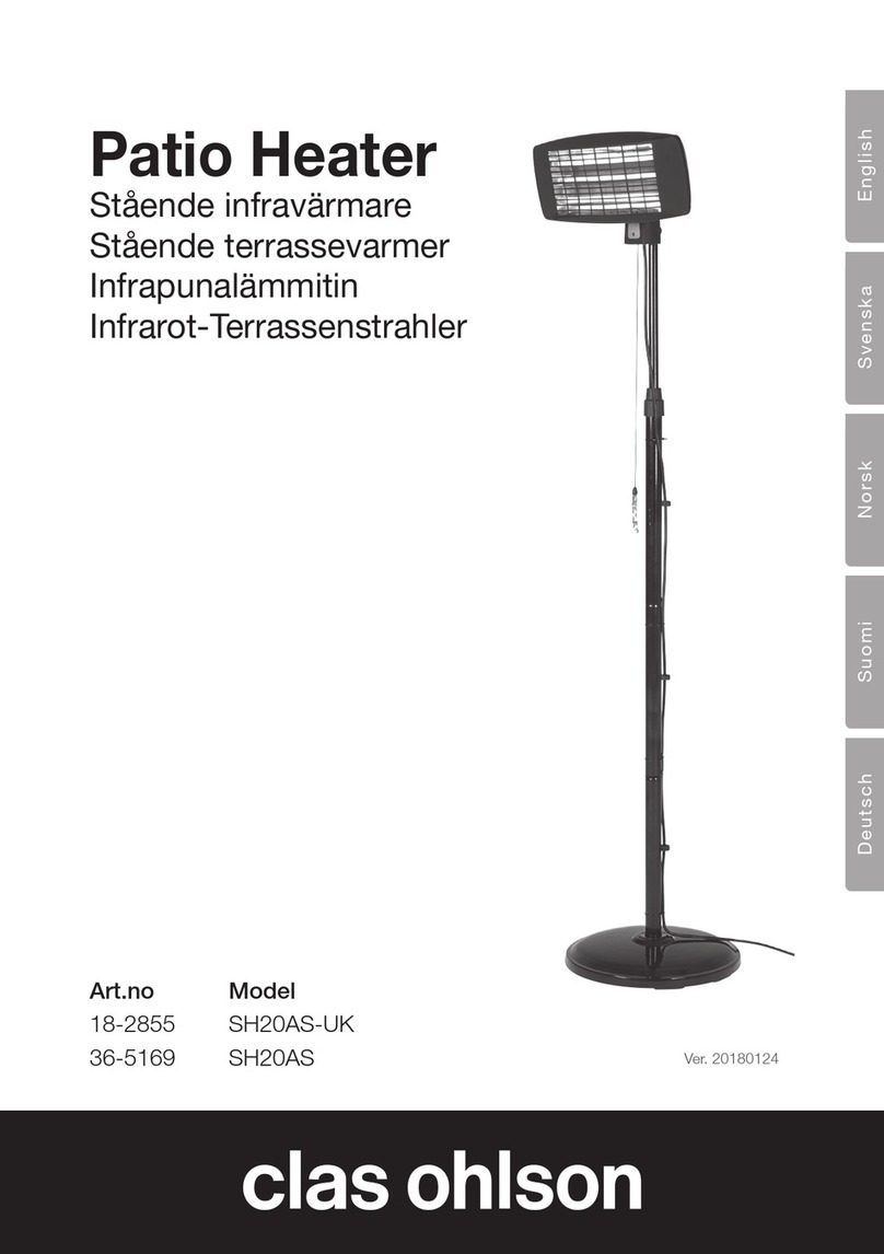 Clas Ohlson SH20AS-UK manual