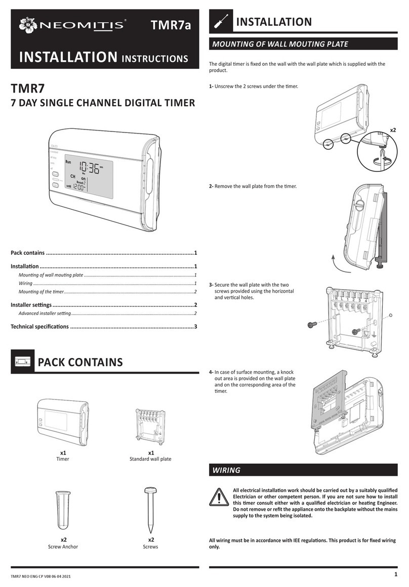 Neomitis TMR7 User manual