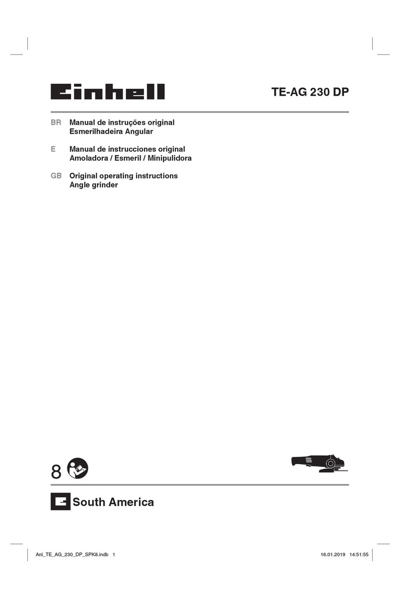 EINHELL TE-AG 230 DP User manual