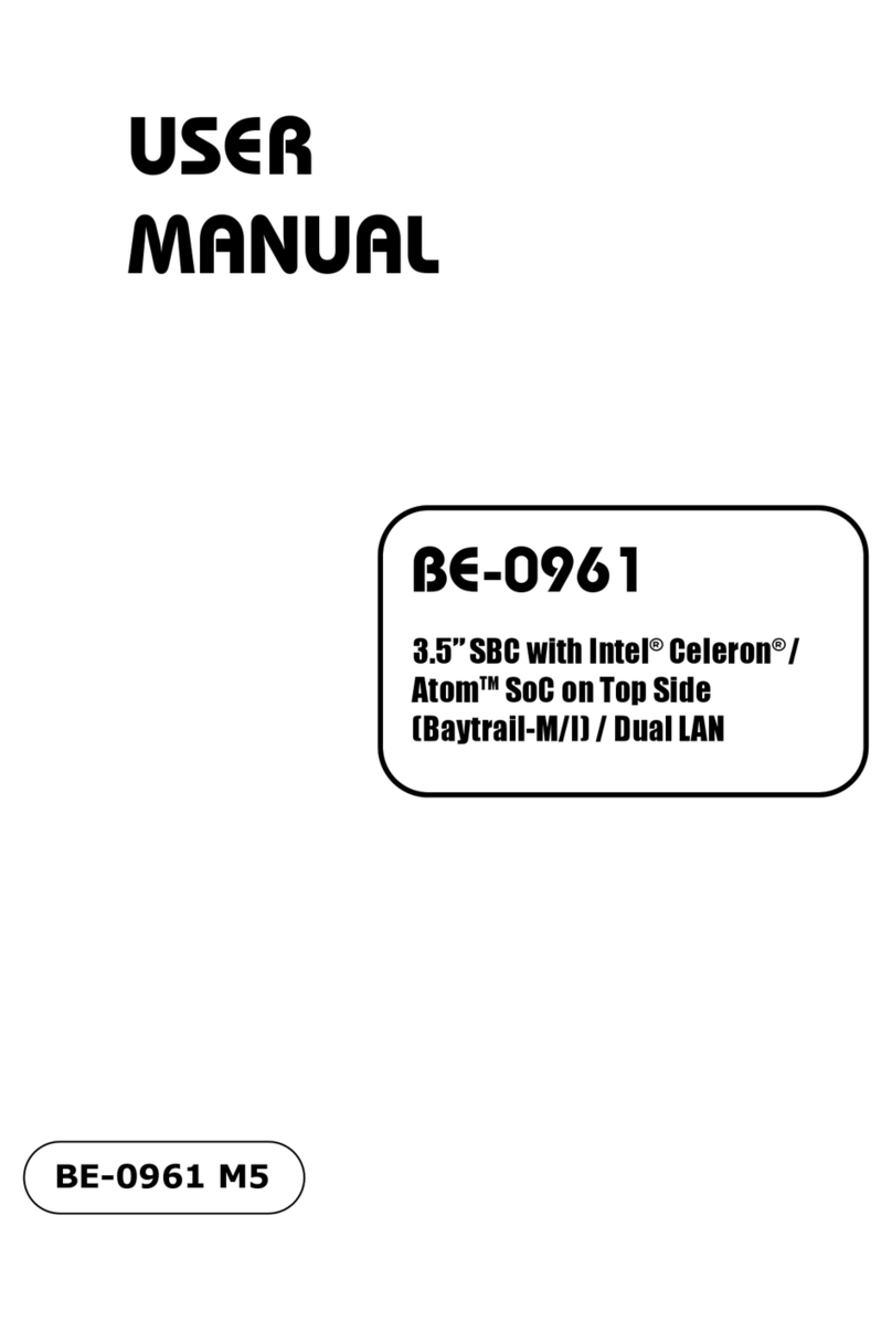 protech BE-0961 User manual