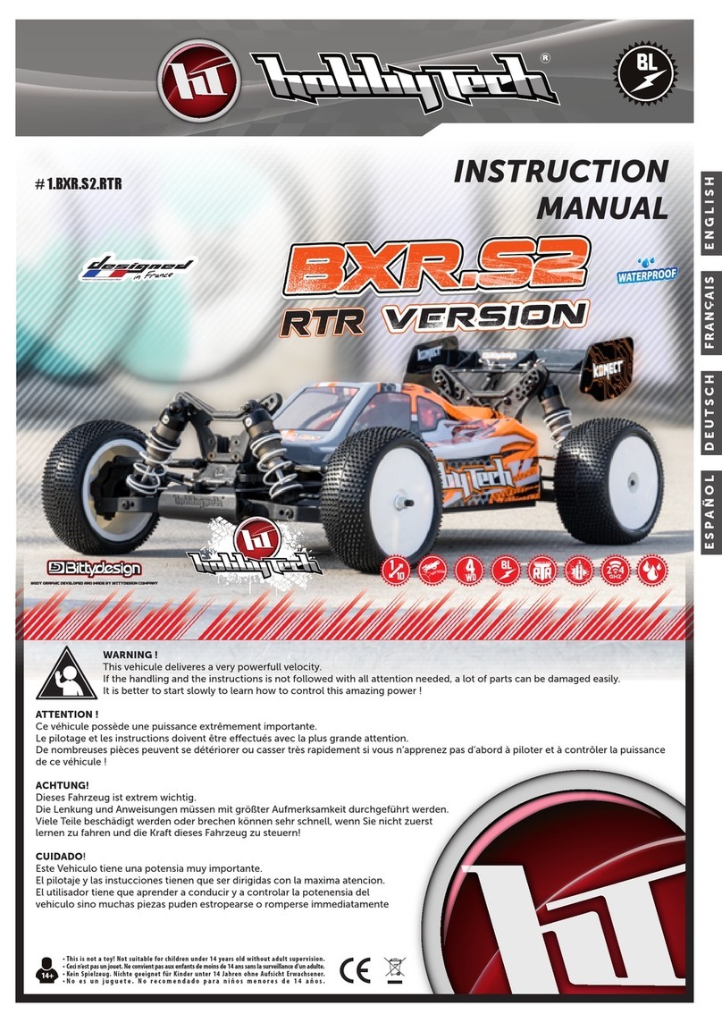 Hobbytech BXR.S2 RTR instruction manual