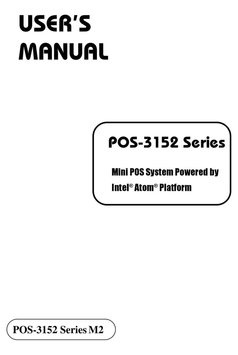 protech POS-3152 Series User manual