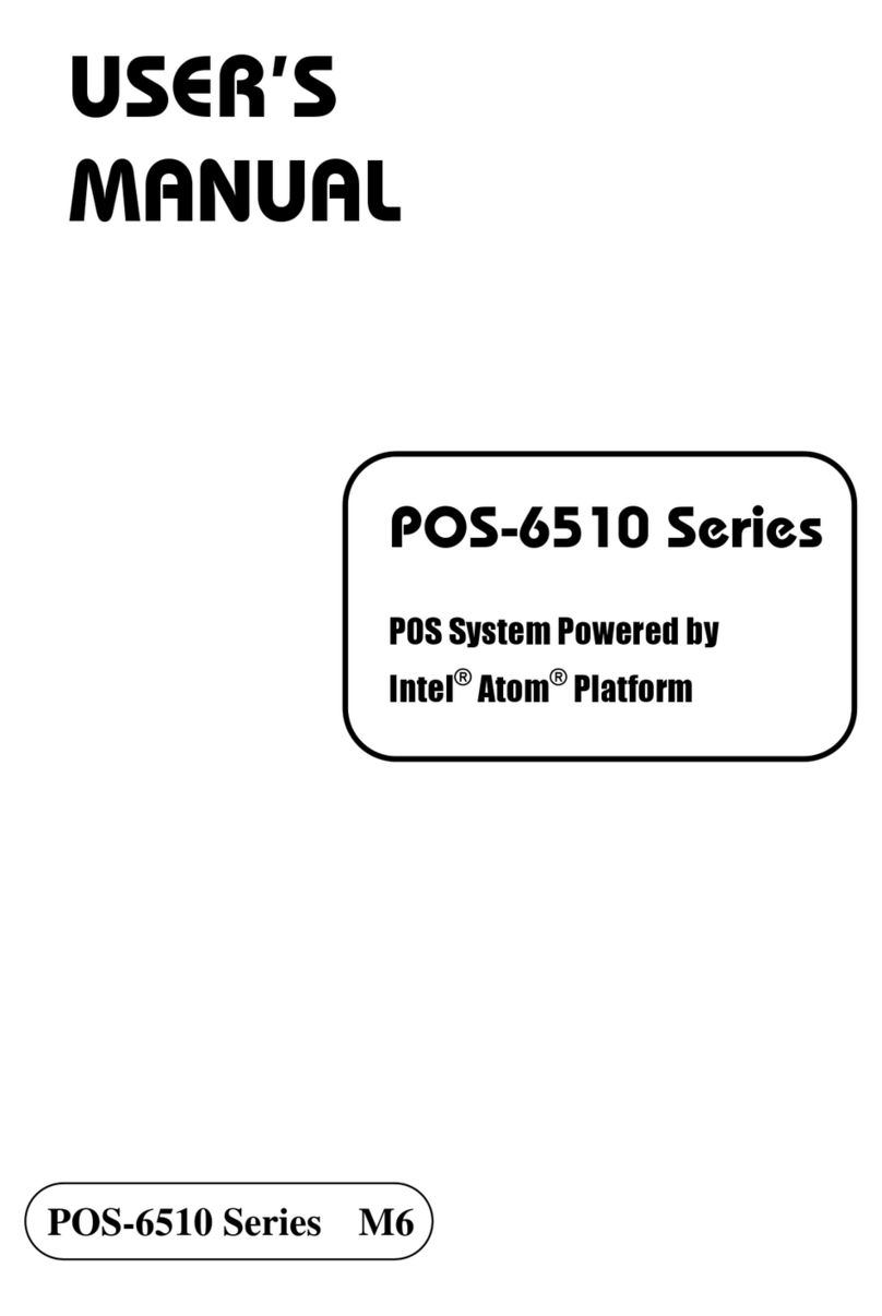 protech POS-6510 Series User manual