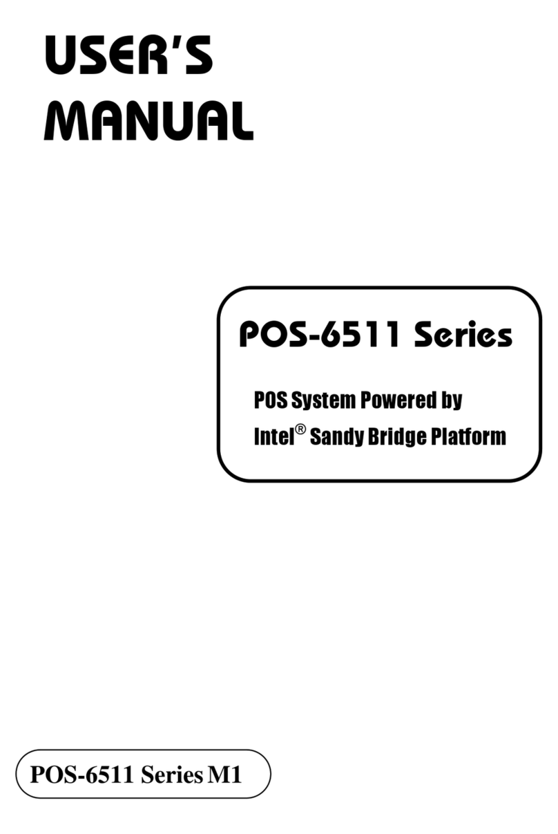 protech POS-6511 Series User manual