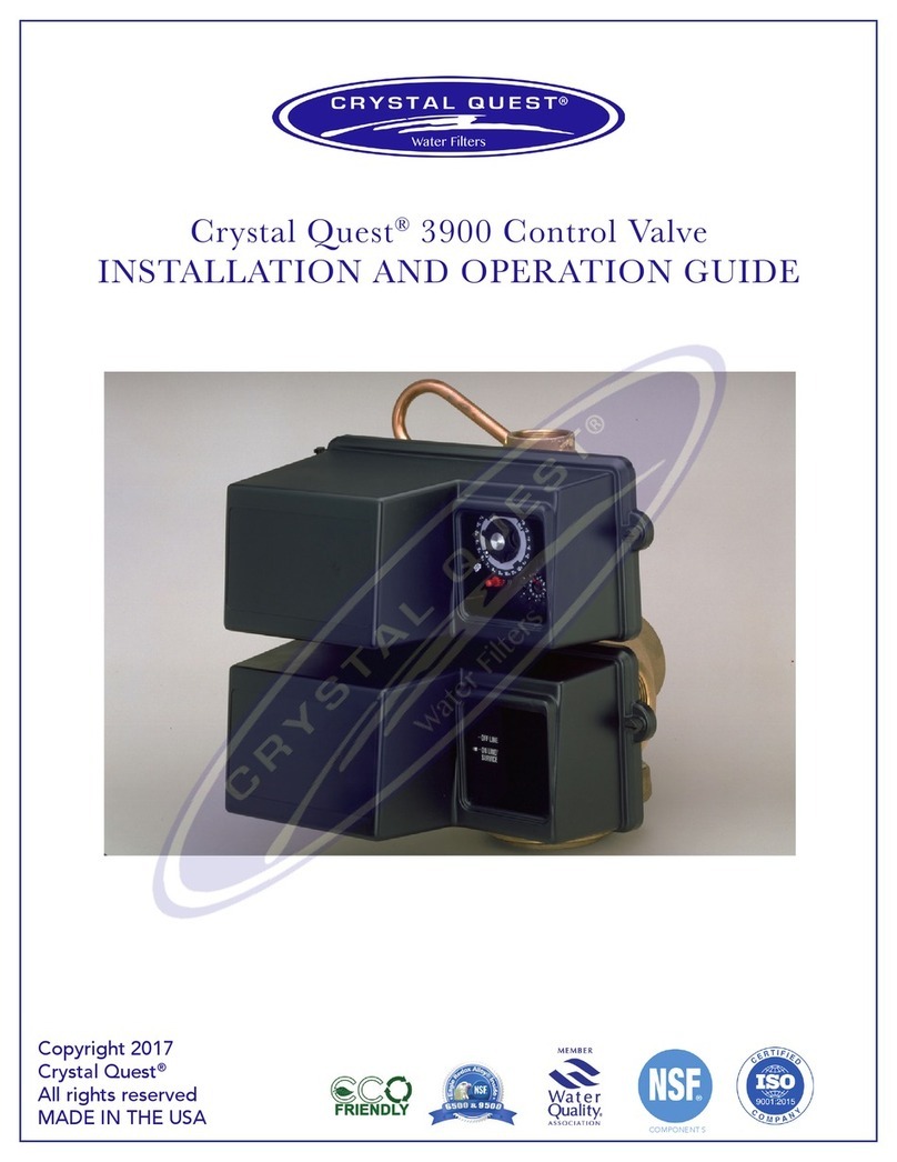 Crystal Quest CQE-CO-02048 Installation and operation guide