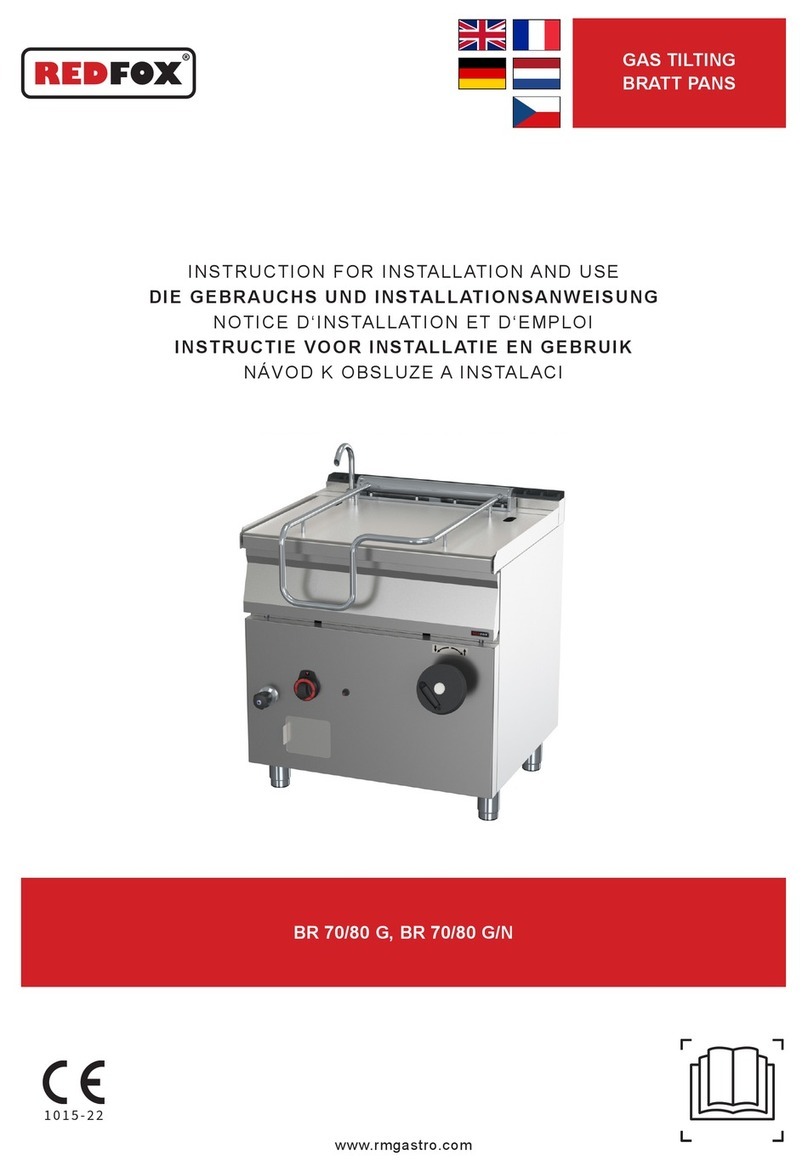Redfox BR 70/80 G User manual