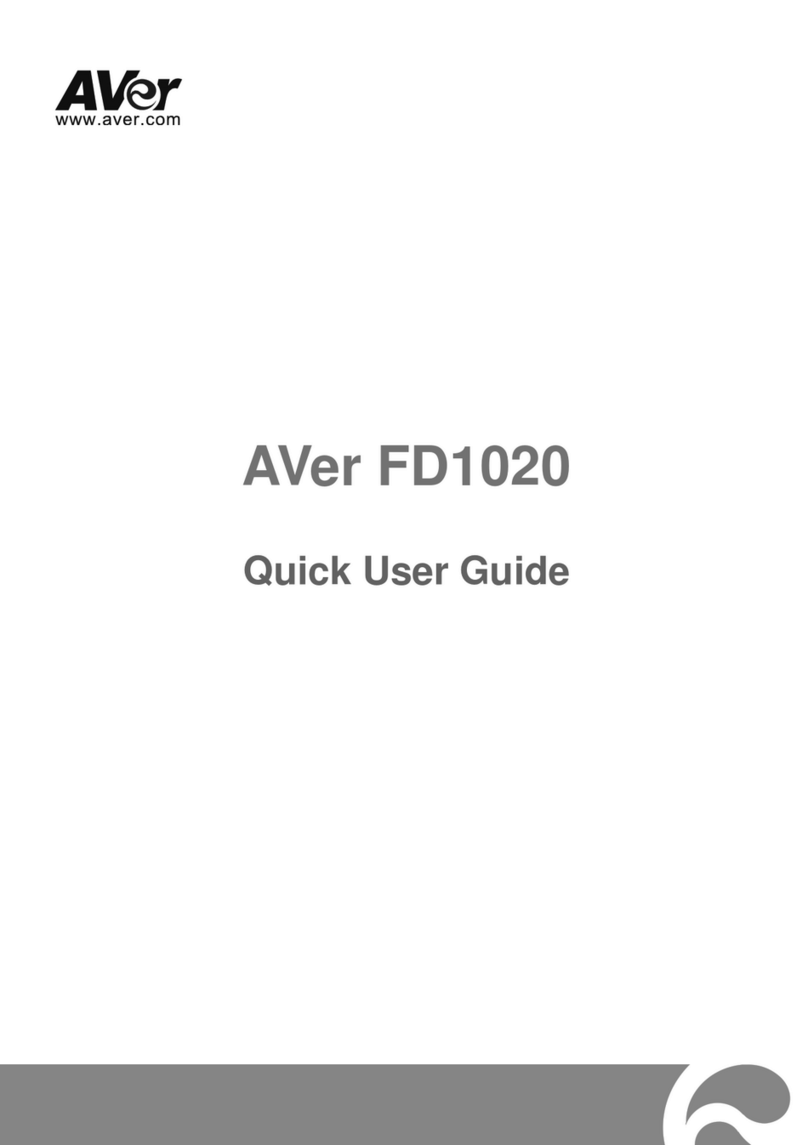 AVer FD1020 Instruction manual AVer FD1020 Instruction manual