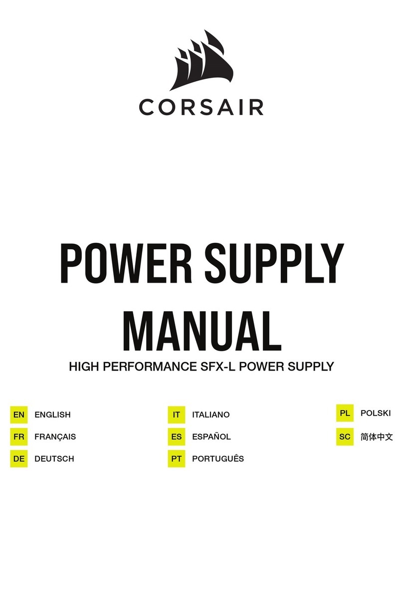 Corsair SF L Series User manual