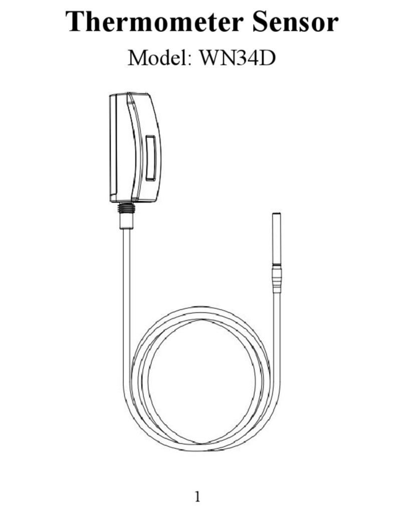 ECOWITT WN34D User manual