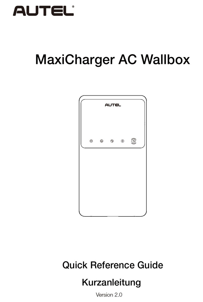 Autel MaxiCharger Quick reference guide