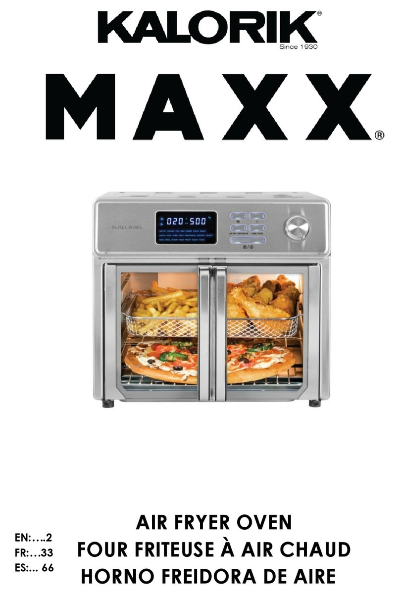 Kalorik MAXX AFO 52484 SS manual