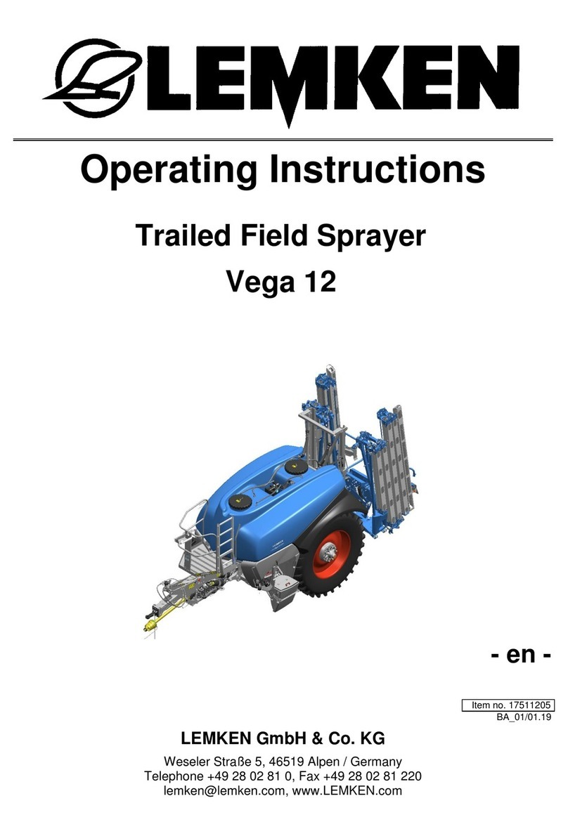 LEMKEN Vega 12 User manual