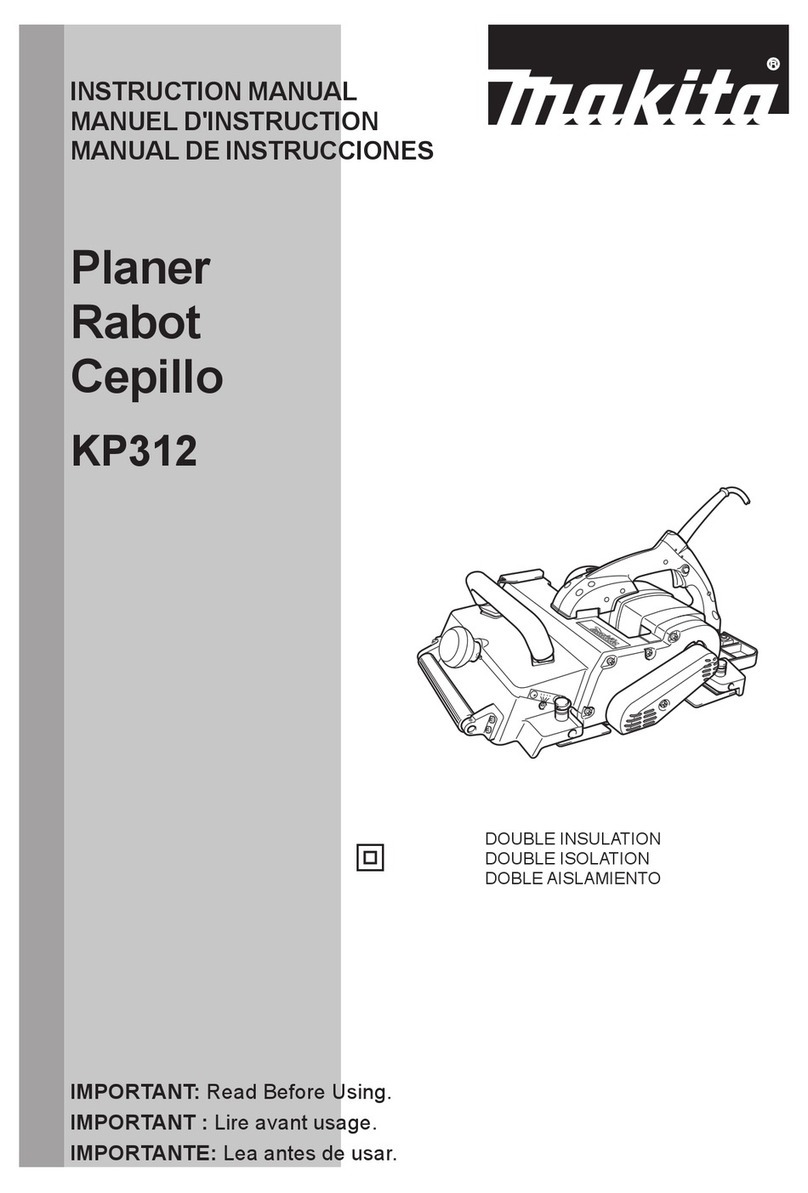 Makita KP312 instruction manual