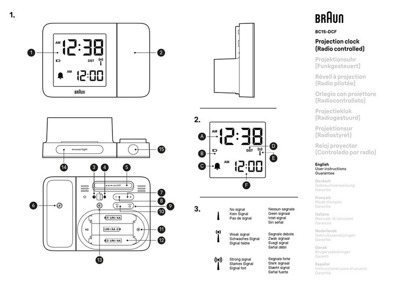 Braun BC15-DCF User Instructions and guarantee Braun BC15-DCF User Instructions and guarantee