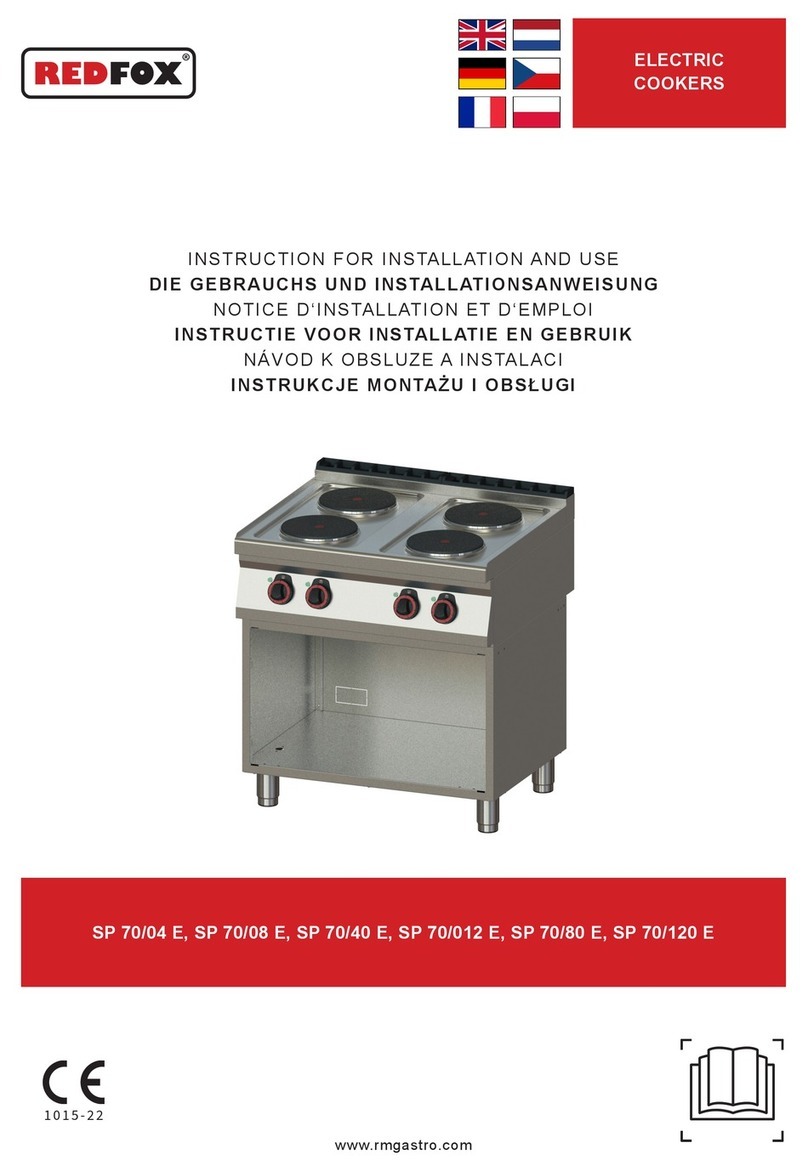 Redfox SP 70/04 E User manual