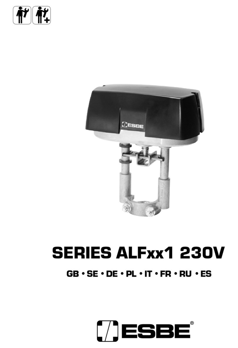 ESBE ALF 1 Series manual