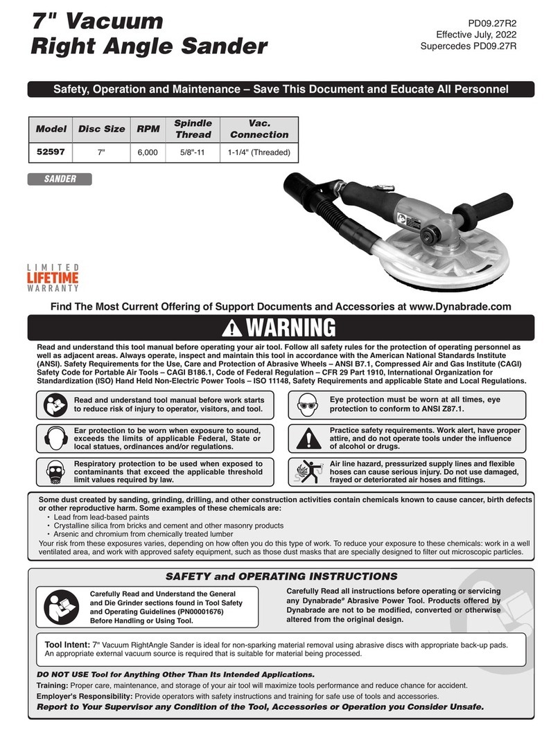 Dynabrade 52597 User manual