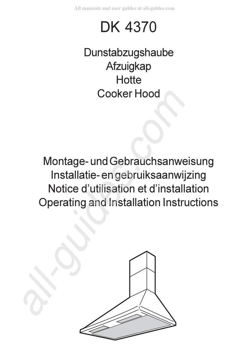AEG DK 4370 User manual