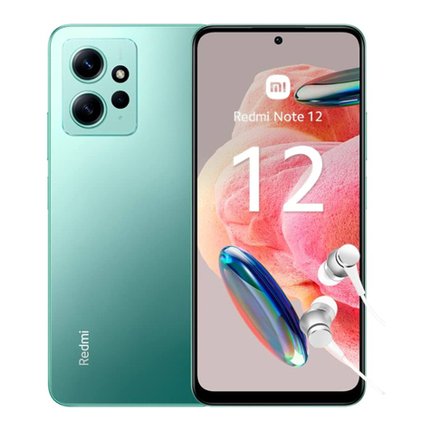 Xiaomi Redmi Note 12 User manual Xiaomi Redmi Note 12 User manual