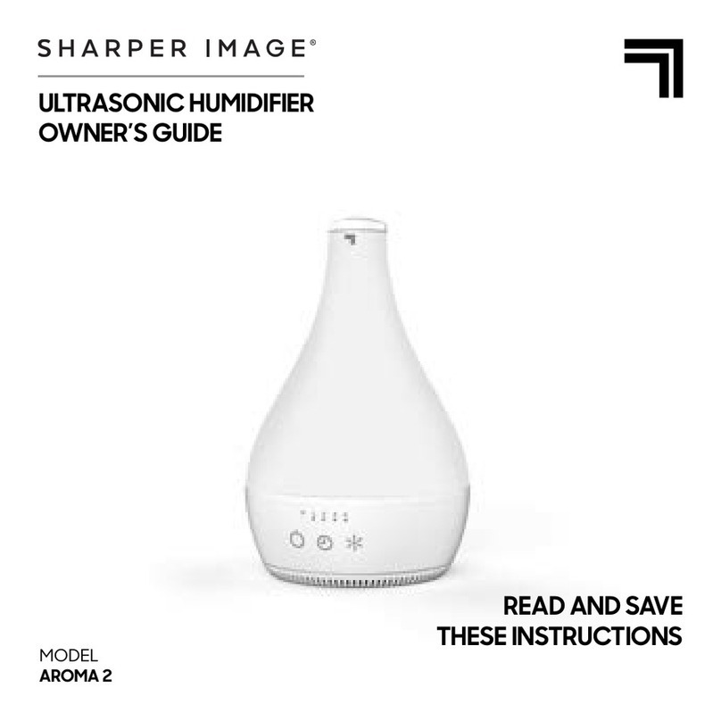 Sharper Image AROMA 2 User manual Sharper Image AROMA 2 User manual