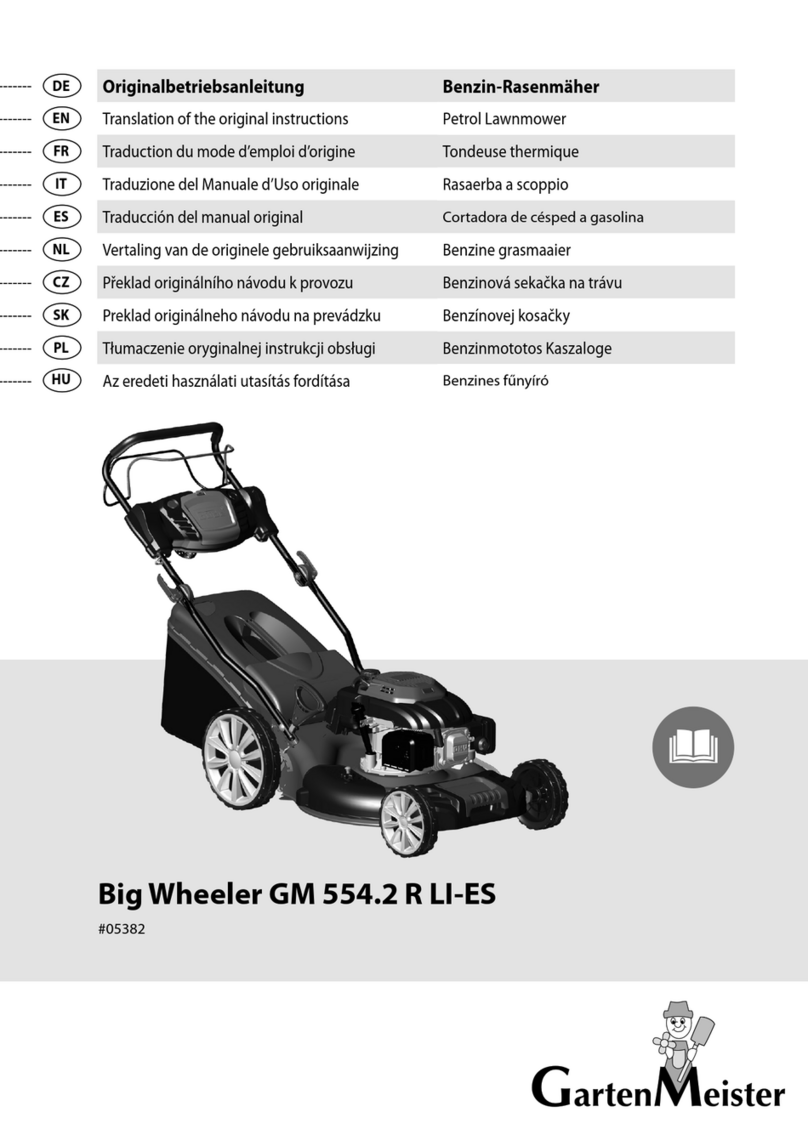 Garten Meister Big Wheeler GM 554.2 R LI-ES Translation of the original instructions Garten Meister Big Wheeler GM 554.2 R LI-ES Translation of the original instructions