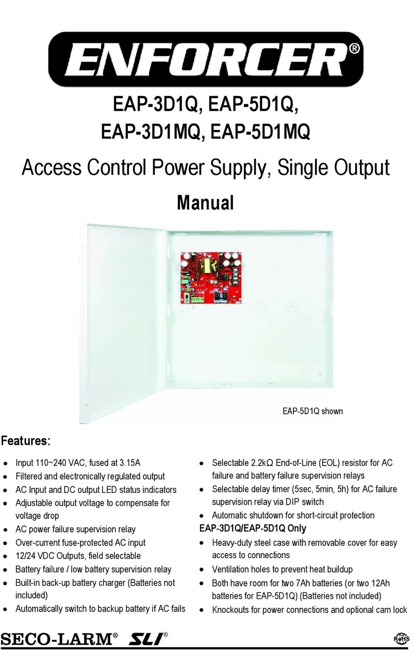 SECO-LARM EAP-5D1Q manual