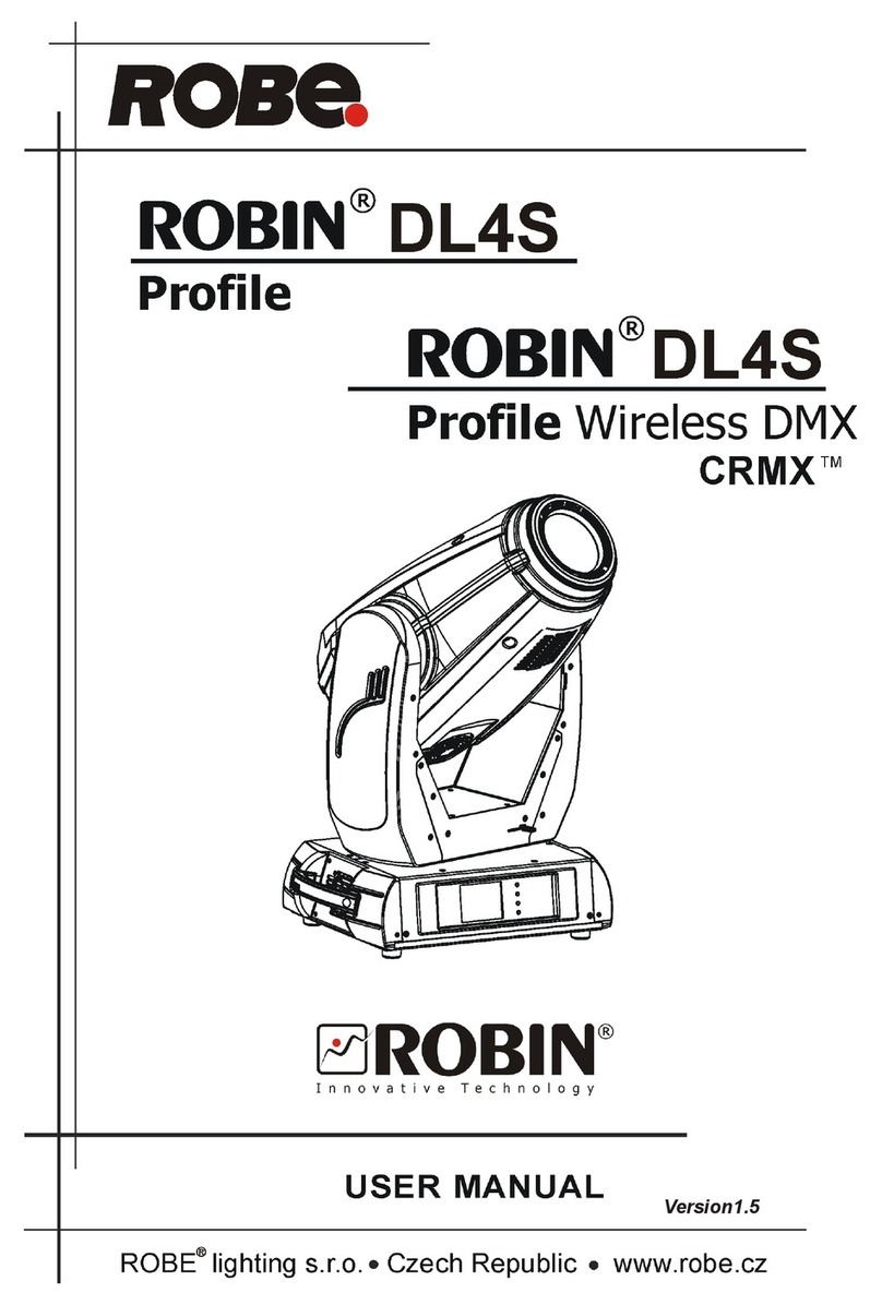 Robe ROBIN DL4S User manual