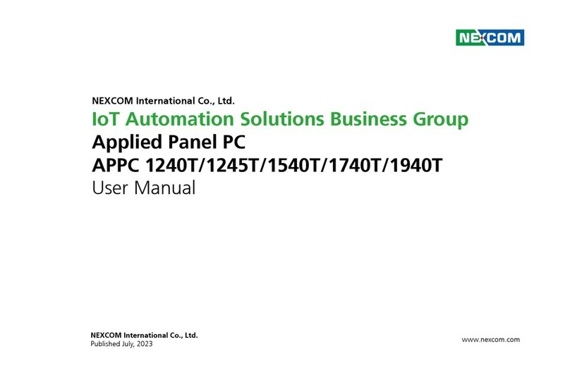 IOT NEXCOM APPC 1240T user manual IOT NEXCOM APPC 1240T user manual
