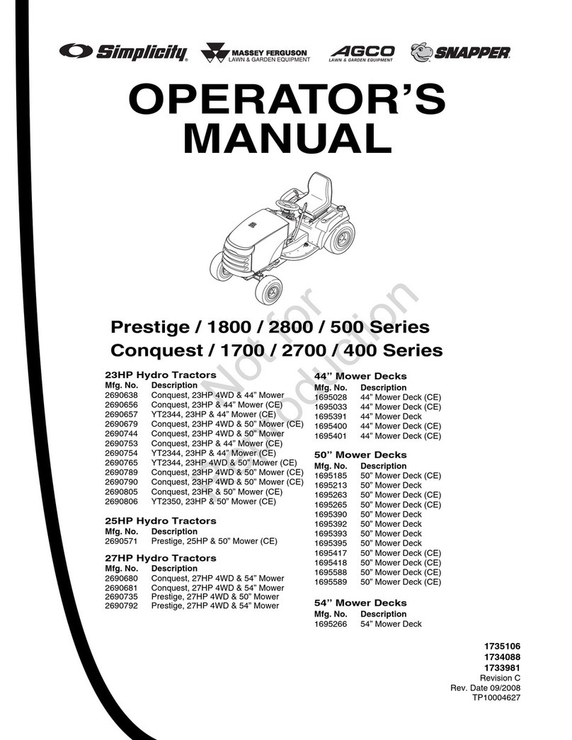 Simplicity 2690657 User manual