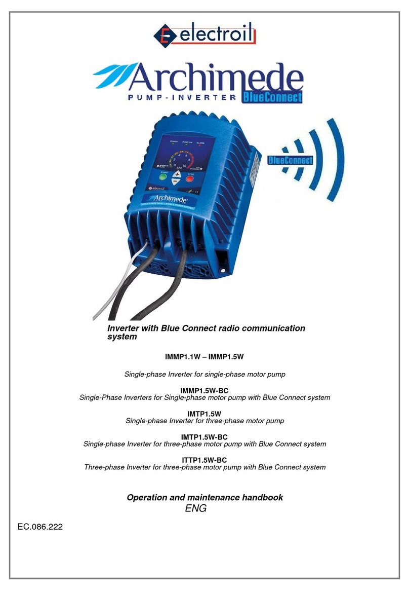 electroil Archimede IMMP1.1W Manual