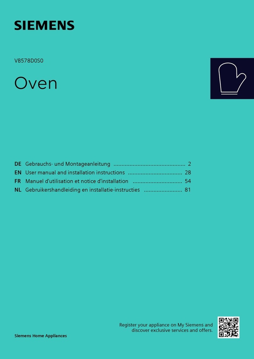 Siemens VB578D0S0 User manual