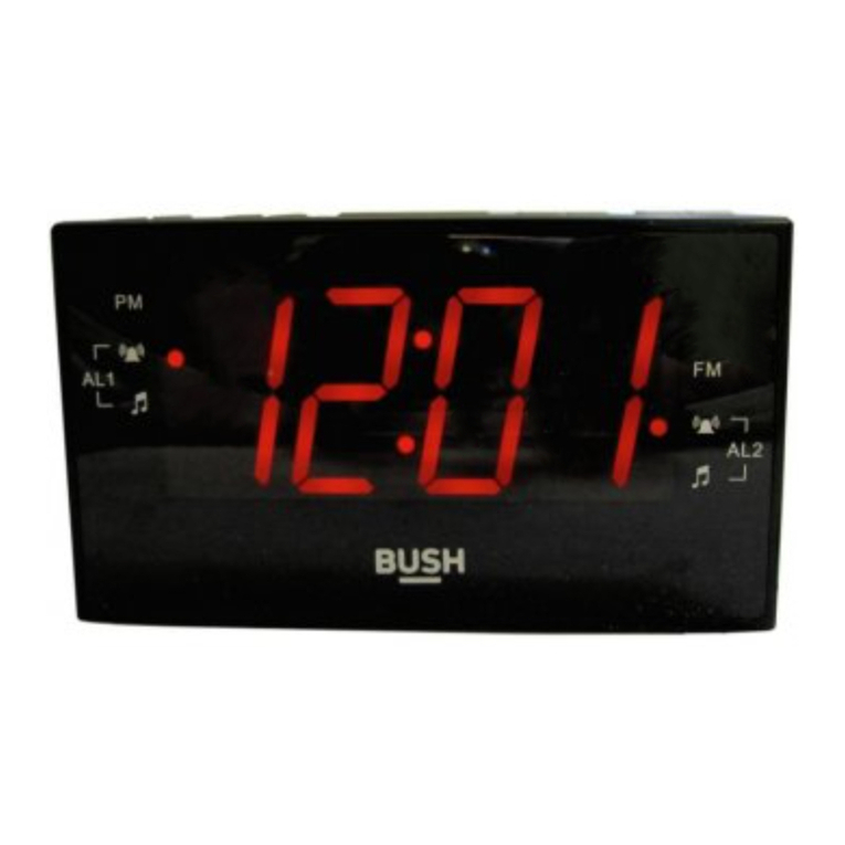 Bush CR-828P User manual