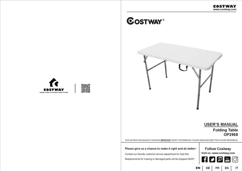 Costway OP2968 user manual
