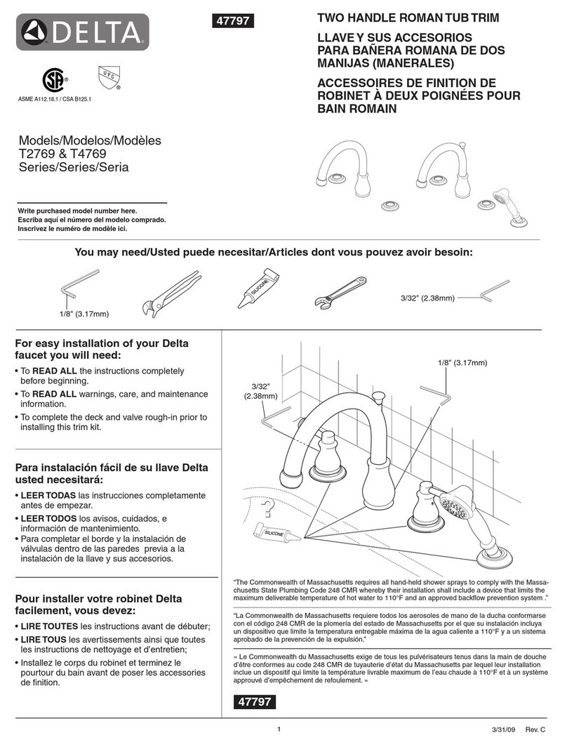 Delta T2769 User manual