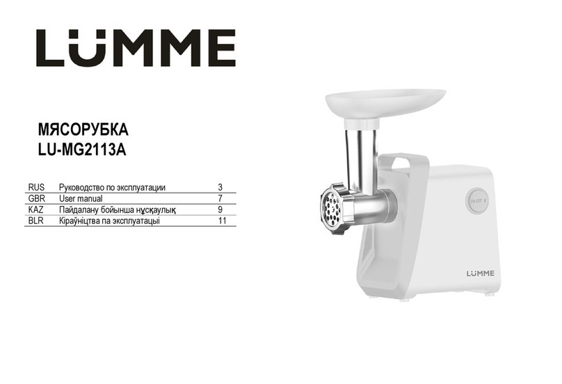Lumme LU-MG2113A User manual Lumme LU-MG2113A User manual