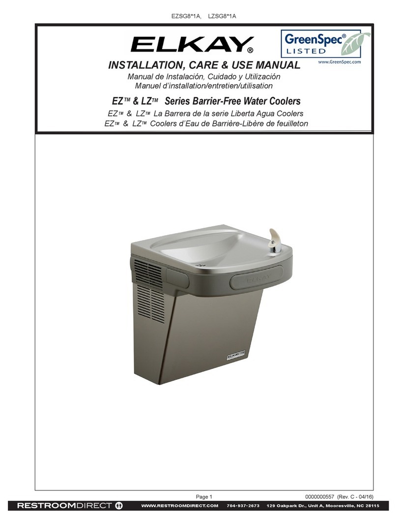 Elkay LZ Series Installation manual