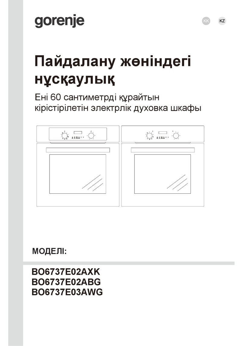 Gorenje BO6737E03AWG User manual