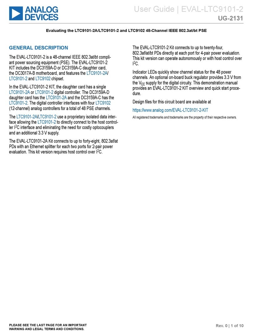 Analog Devices EVAL-LTC9101-2 user guide