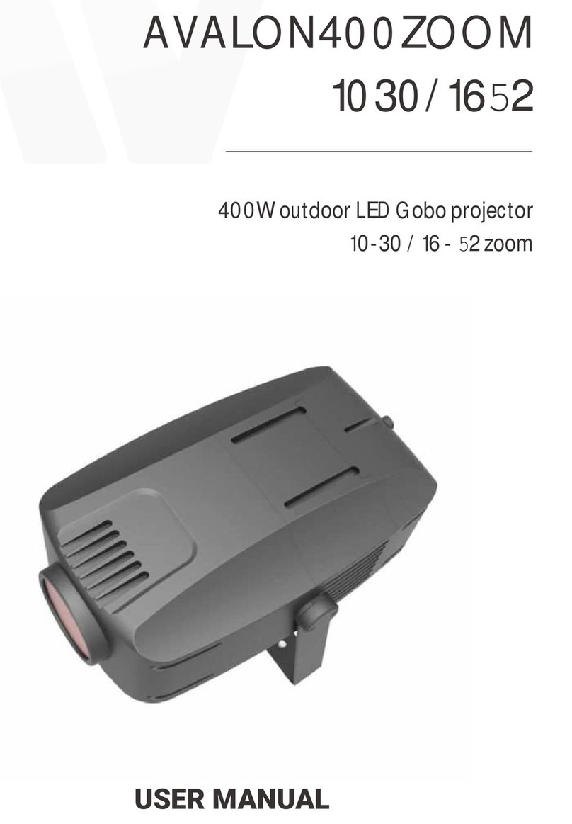 Avtech AVALON400ZOOM user manual