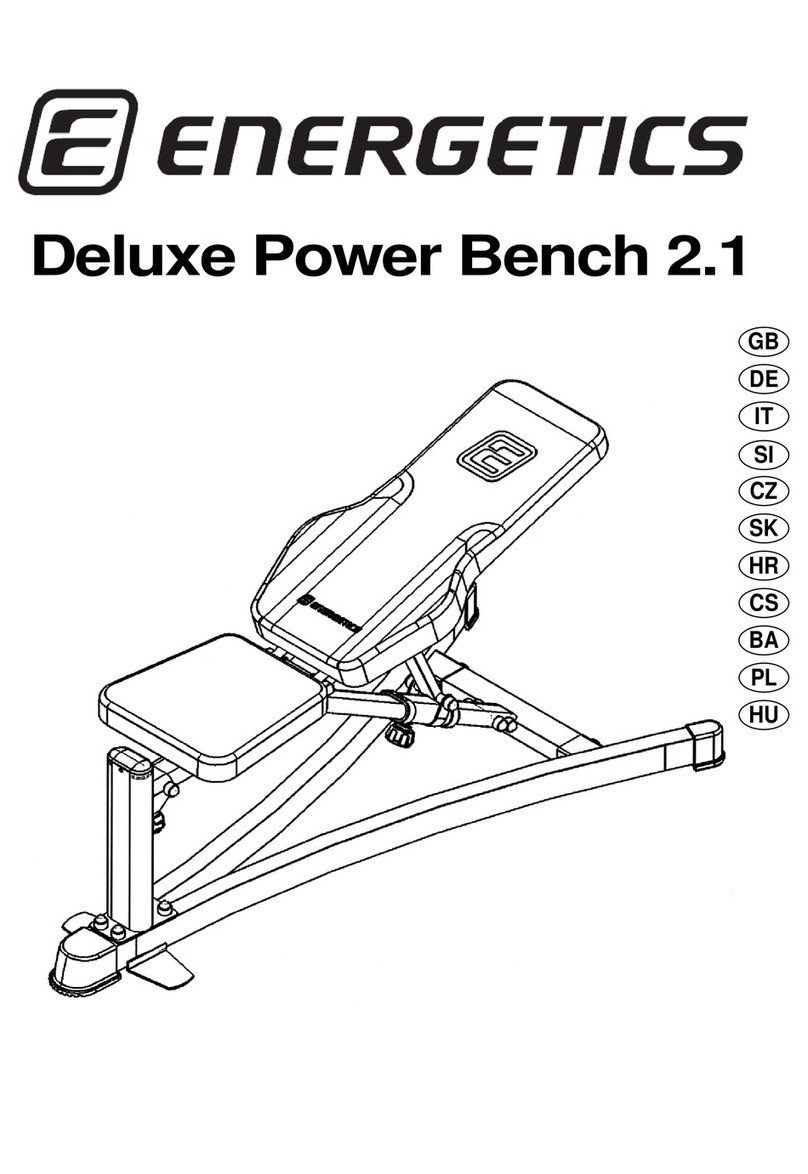 Energetics Deluxe Power Bench 2.1 manual