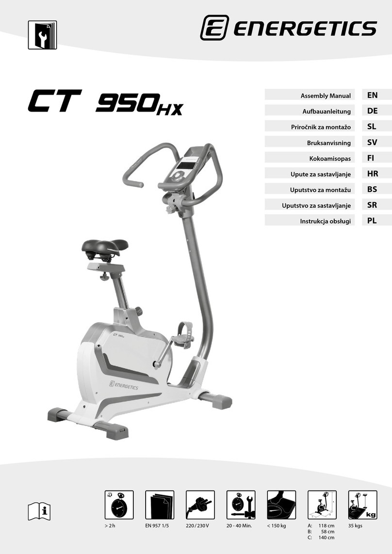 Energetics CT 950 HX User manual