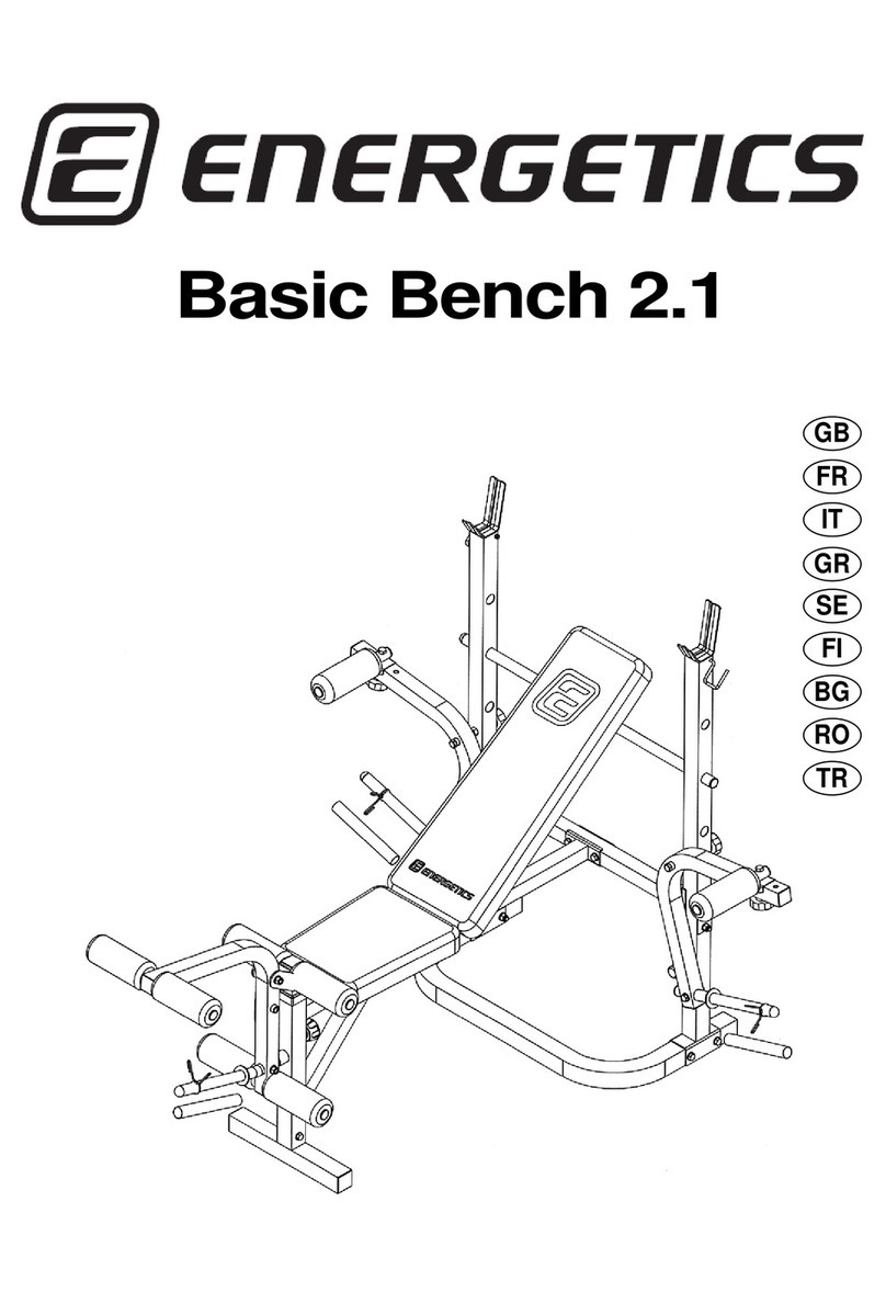 Energetics Basic Bench 2.1 manual