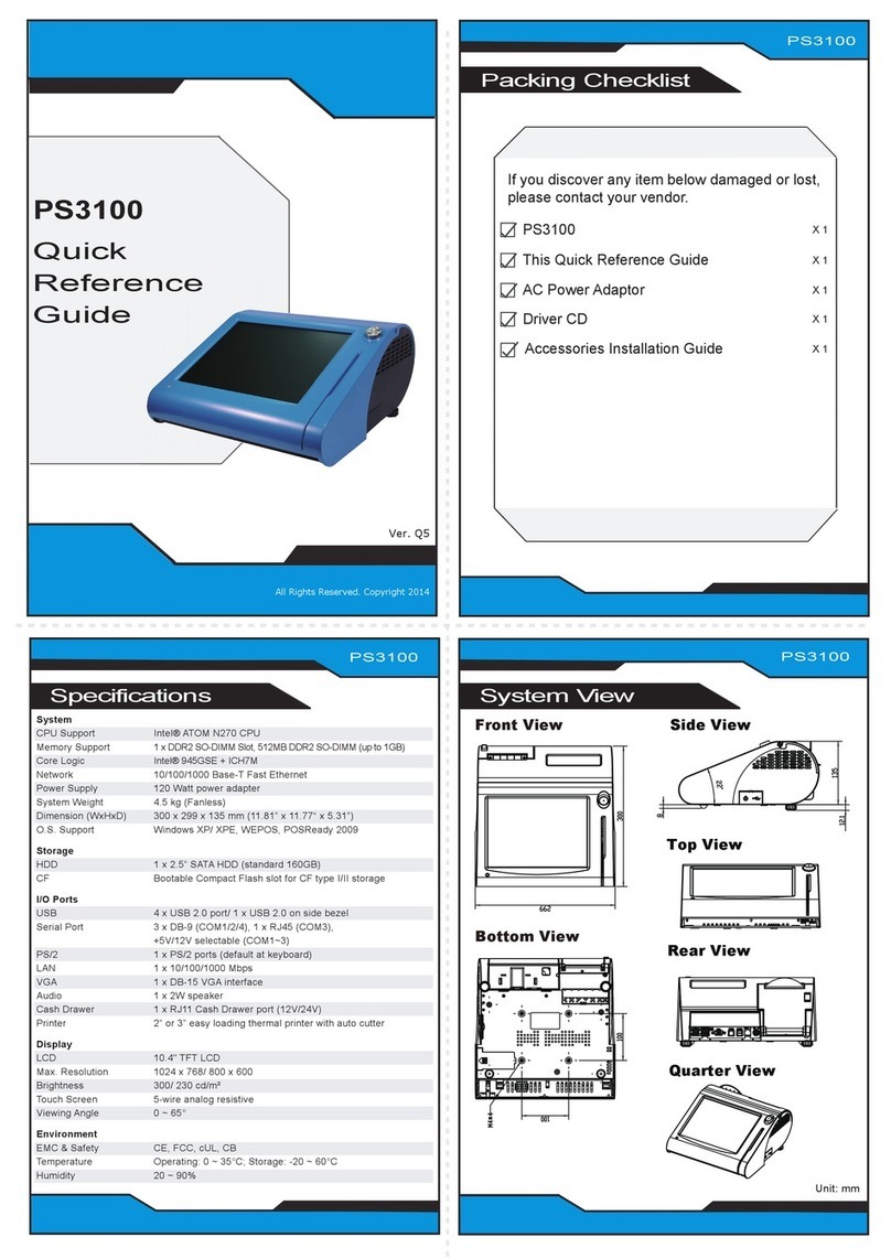 Protech Systems PS3100 User manual