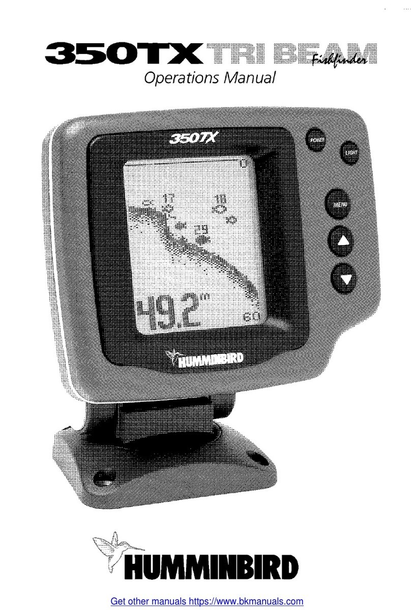 Humminbird TRI BEAM 350TX Operation manual