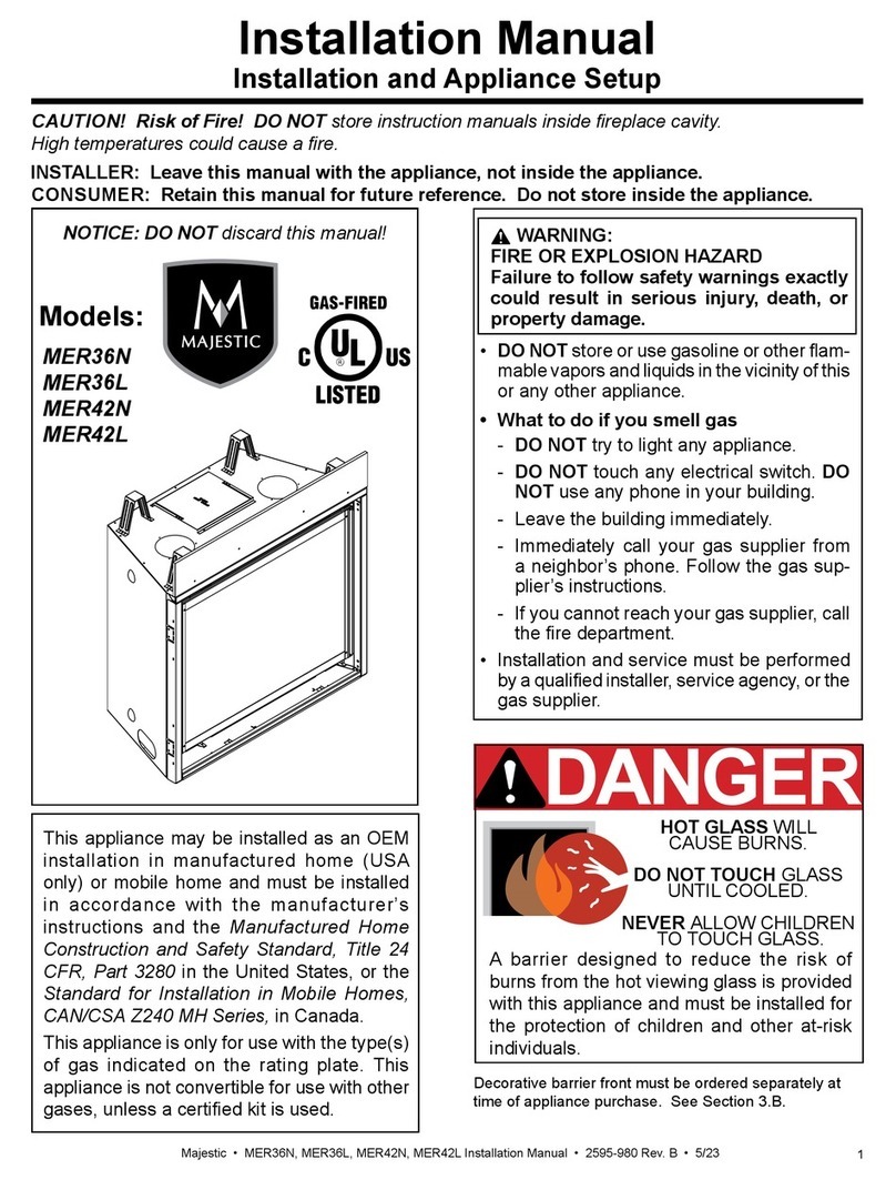 Majestic MER42N User manual