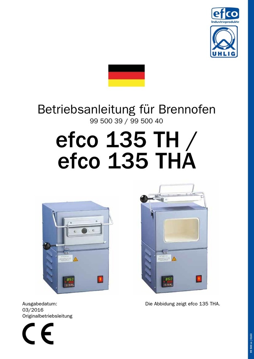 Efco 135 TH operating instructions