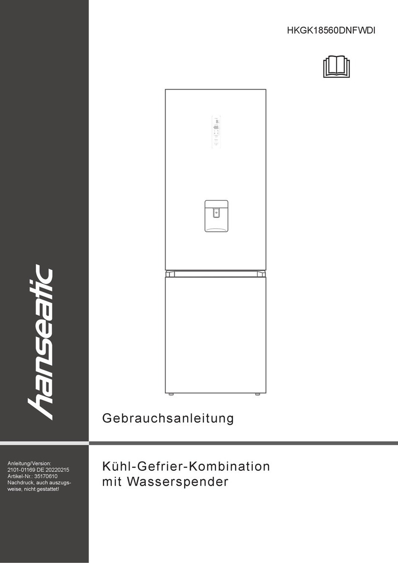 Hanseatic HKGK18560DNFWDI user manual