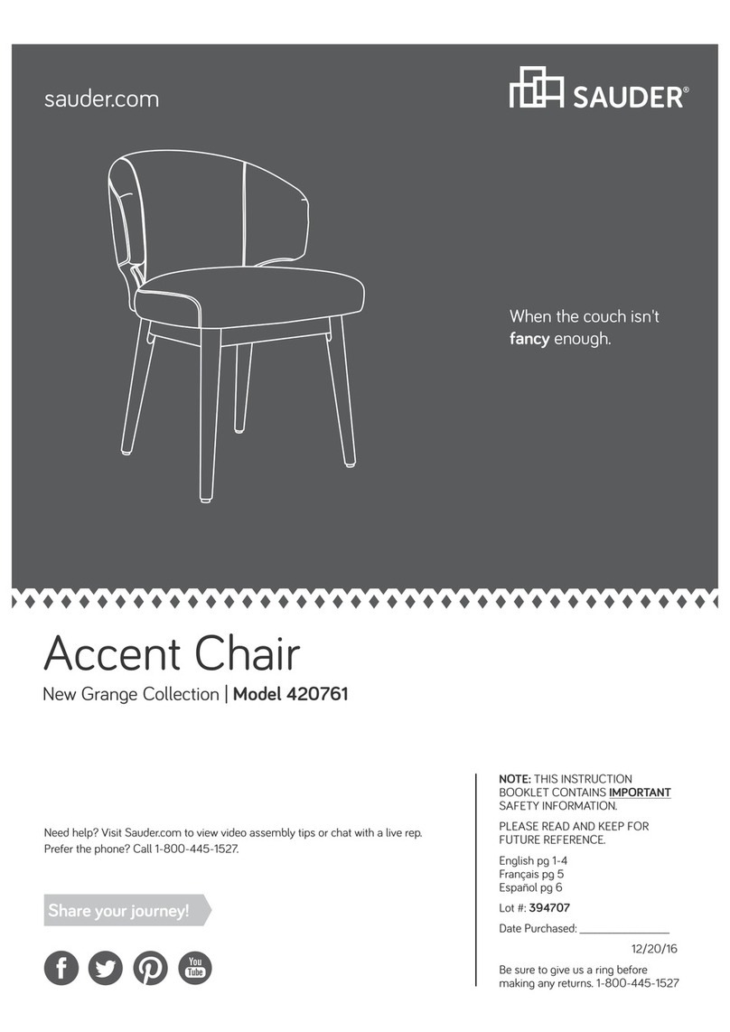 Sauder New Grange User manual